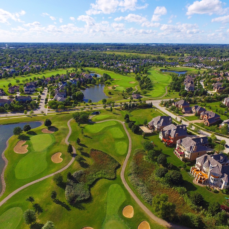 Golf course aerial photos